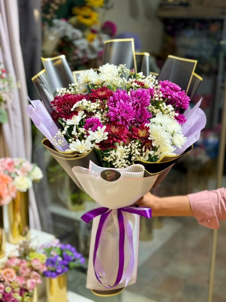 Imported Chrysanthemum Bouquet — 6 Stems