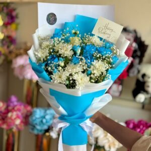 Imported Chrysanthemum & Rose Bouquet