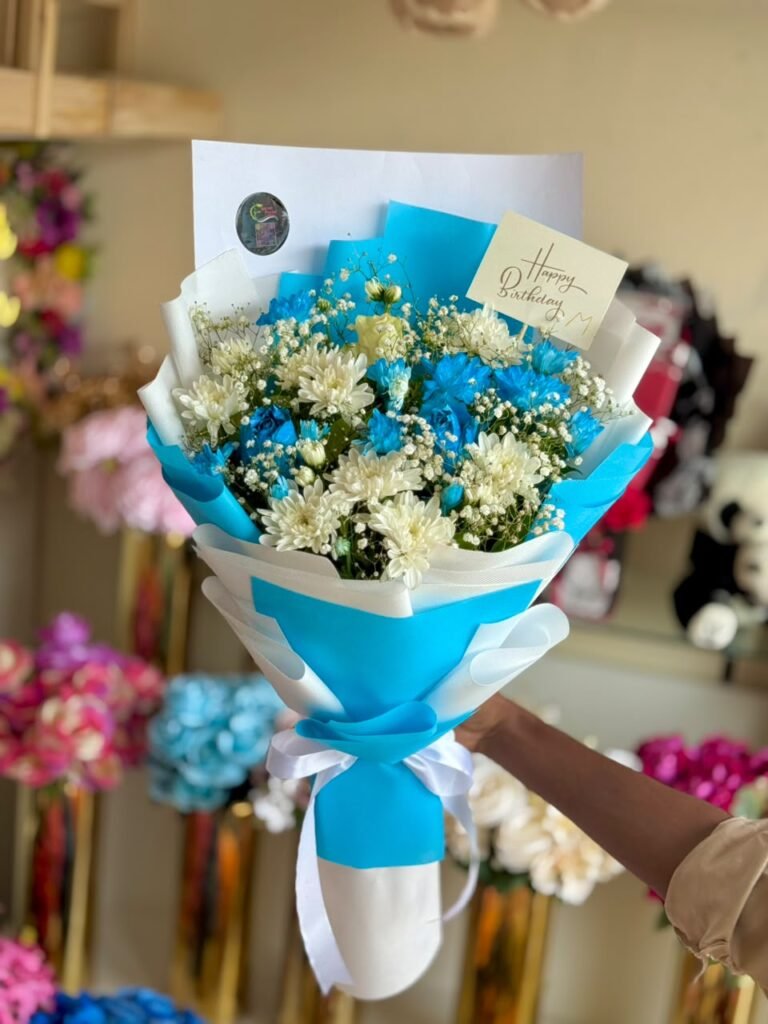 Imported Chrysanthemum & Rose Bouquet