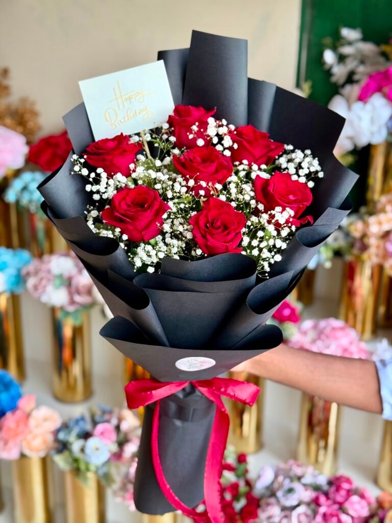 Seven Red Roses