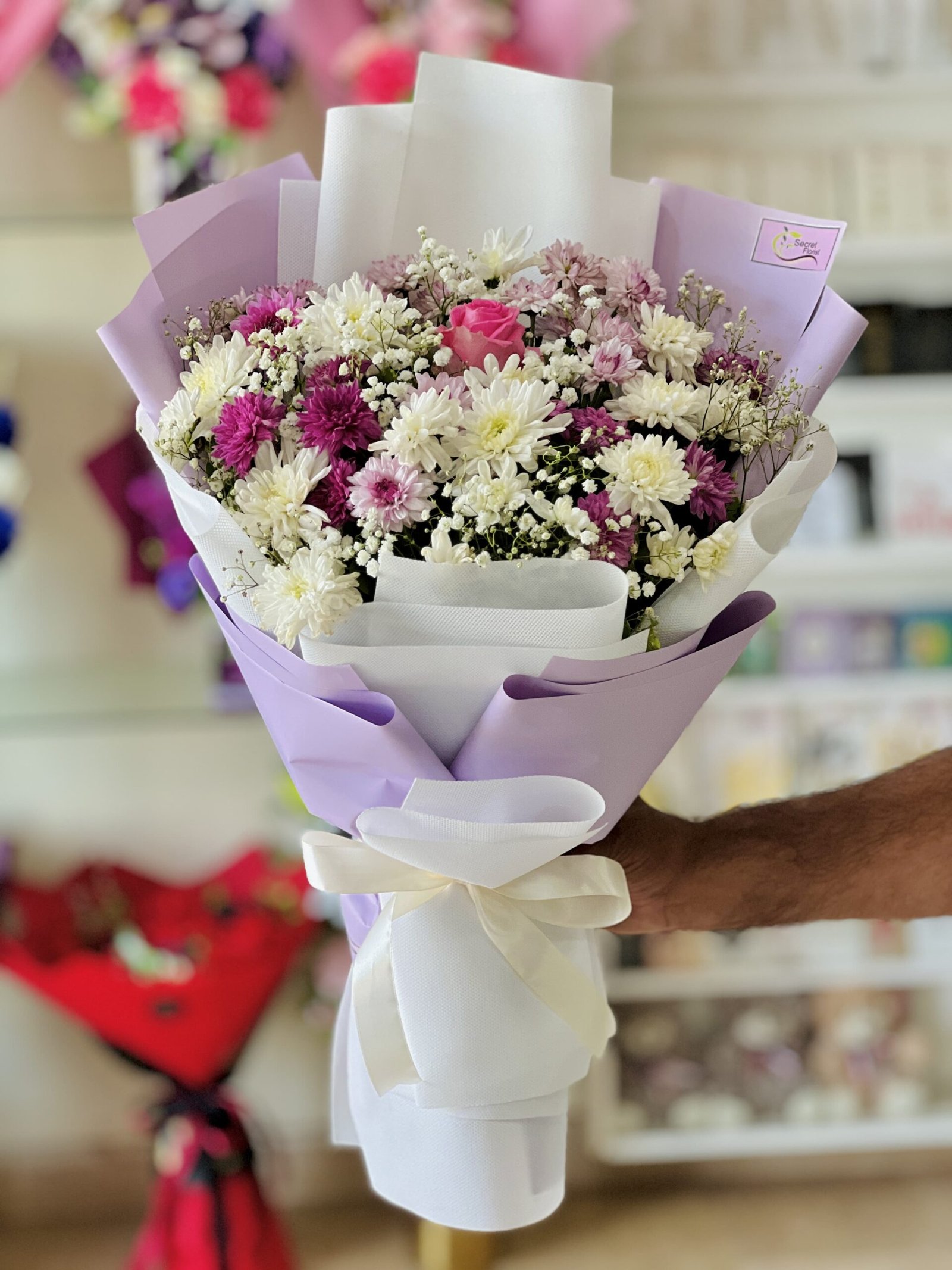 Rose & Chrysanthemum Dream - Image 1