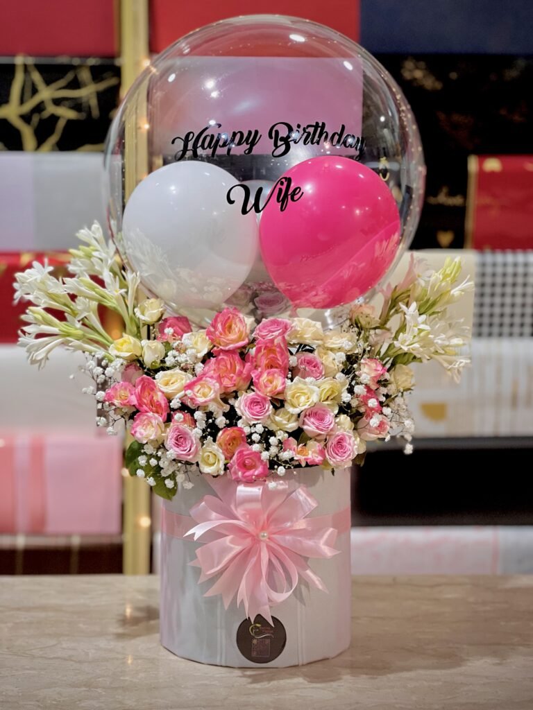 Local Rose & Tube Rose Gift Box