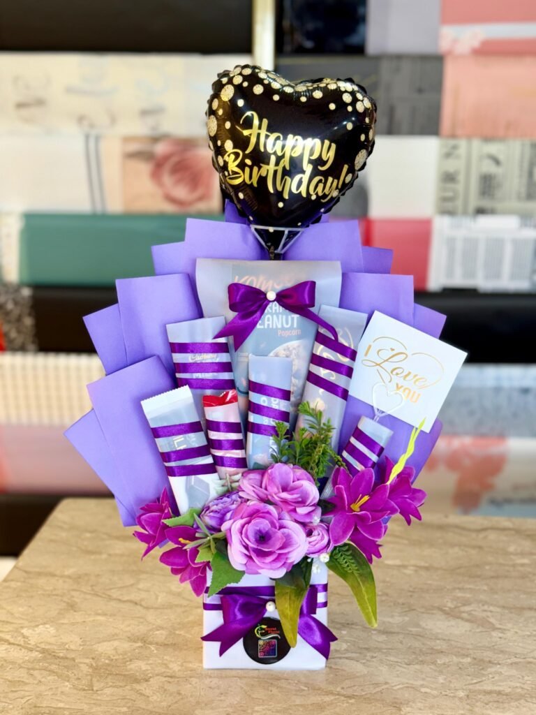 Chocolate & Balloon Gift Box