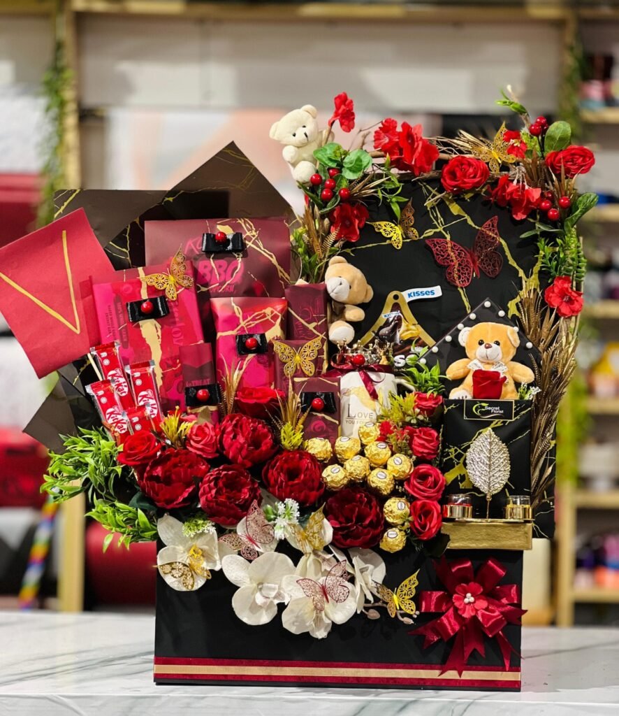 Premium Chocolate & Teddy Gift Box