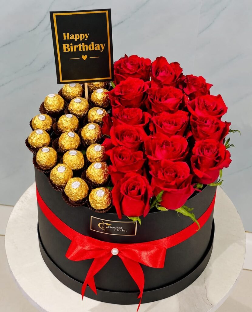 Imported Rose & Ferrero Luxury Box