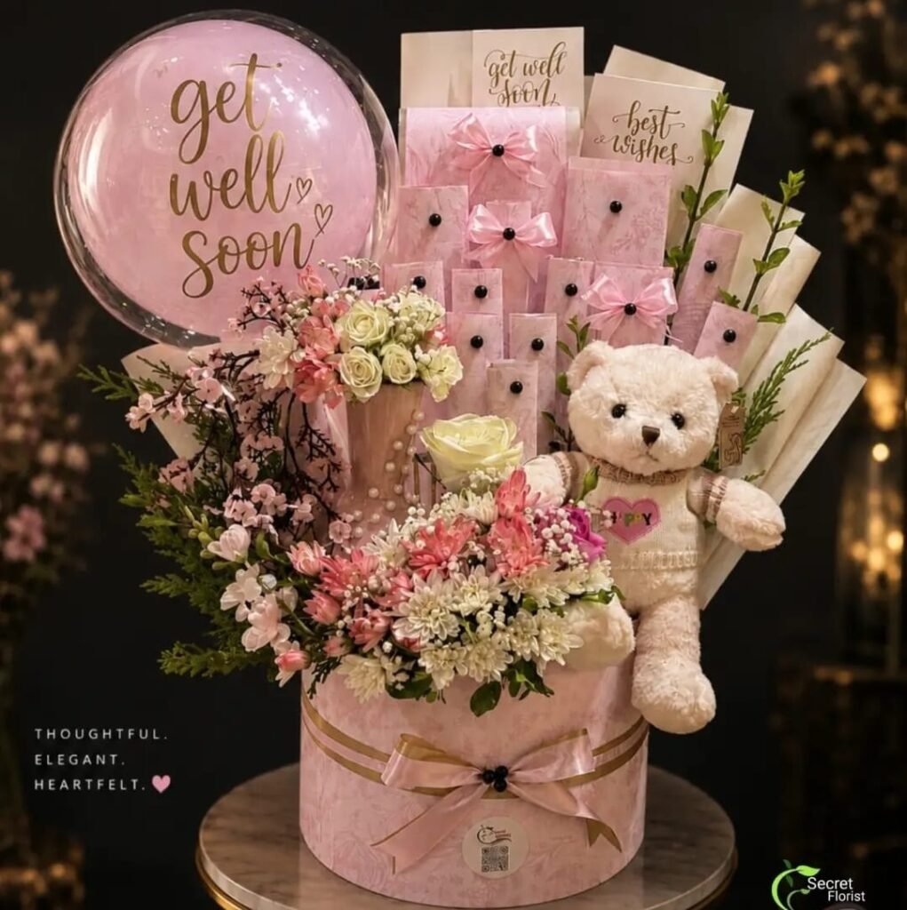Chocolate & Fresh Flower Luxury Box