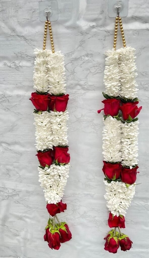 Premium Imported Rose & Chrysanthemum Floral Mala