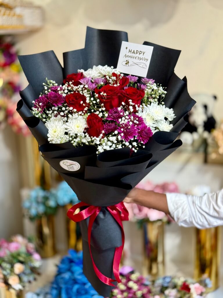 Imported Roses & Chrysanthemum Bouquet