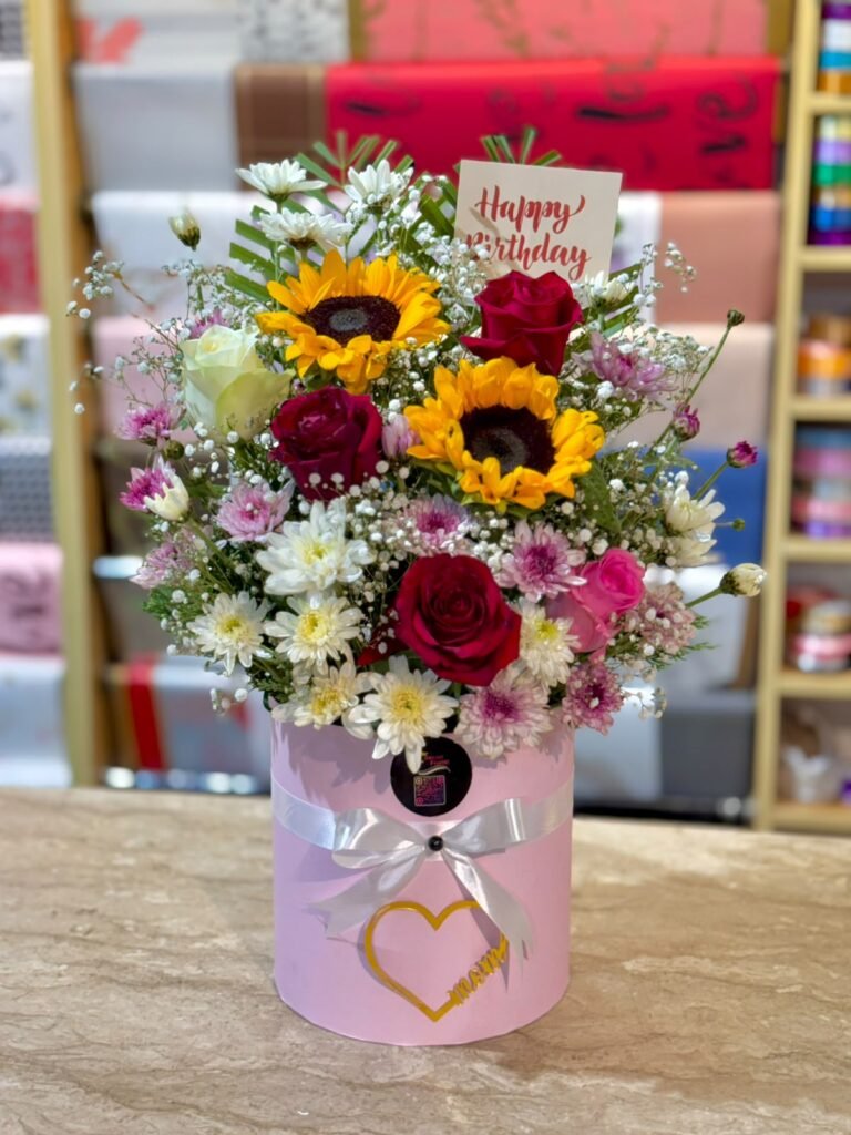 Fresh Imported Flowers Box